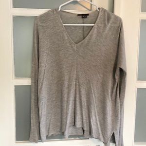 Vince soft gray viscose top